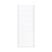 Load image into Gallery viewer, Avery® wholesale. AVERY Dot Matrix Printer Mailing Labels, Pin-fed Printers, 1.44 X 4, White, 5,000-box. HSD Wholesale: Janitorial Supplies, Breakroom Supplies, Office Supplies.