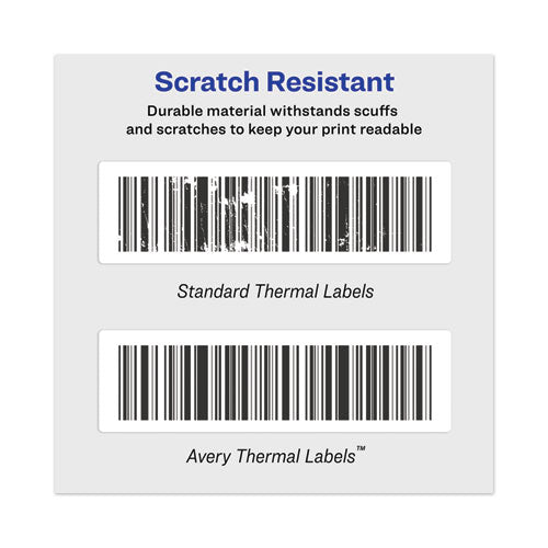 Avery® wholesale. AVERY Multipurpose Thermal Labels, 1.13 X 3.5, White, 130-roll, 2 Rolls-pack. HSD Wholesale: Janitorial Supplies, Breakroom Supplies, Office Supplies.