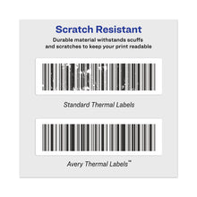 Load image into Gallery viewer, Avery® wholesale. AVERY Multipurpose Thermal Labels, 4 X 6, White, 220-roll, 4 Rolls-pack. HSD Wholesale: Janitorial Supplies, Breakroom Supplies, Office Supplies.