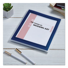 Load image into Gallery viewer, Avery® wholesale. AVERY Flexi-view Six-pocket Polypropylene Organizer, 150-sheet Cap., Translucent-navy. HSD Wholesale: Janitorial Supplies, Breakroom Supplies, Office Supplies.