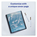 Avery® wholesale. AVERY Lay Flat View Report Cover With Flexible Fastener, Letter, 1-2" Cap, Clear-gray. HSD Wholesale: Janitorial Supplies, Breakroom Supplies, Office Supplies.