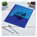 Avery® wholesale. AVERY Plastic Two-pocket Folder, 20-sheet Capacity, Translucent Blue. HSD Wholesale: Janitorial Supplies, Breakroom Supplies, Office Supplies.