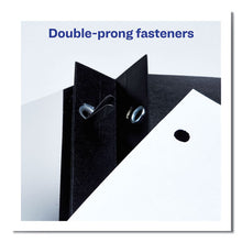 Load image into Gallery viewer, Avery® wholesale. AVERY Durable Clear Front Report Cover W-prong Fasteners, 1-8&quot; Cap, Clear-blue, 25-box. HSD Wholesale: Janitorial Supplies, Breakroom Supplies, Office Supplies.