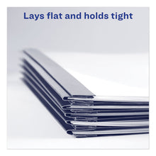 Load image into Gallery viewer, Avery® wholesale. AVERY Durable Clear Front Report Cover W-prong Fasteners, 1-8&quot; Cap, Clear-blue, 25-box. HSD Wholesale: Janitorial Supplies, Breakroom Supplies, Office Supplies.