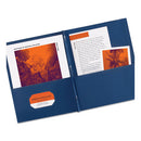 Avery® wholesale. AVERY Two-pocket Folder, Prong Fastener, Letter, 1-2" Capacity, Dark Blue, 25-box. HSD Wholesale: Janitorial Supplies, Breakroom Supplies, Office Supplies.