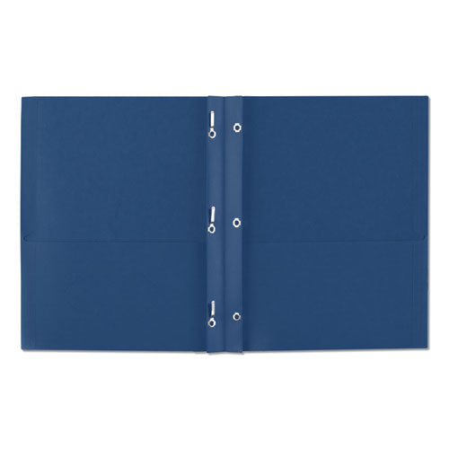 Avery® wholesale. AVERY Two-pocket Folder, Prong Fastener, Letter, 1-2" Capacity, Dark Blue, 25-box. HSD Wholesale: Janitorial Supplies, Breakroom Supplies, Office Supplies.