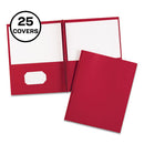 Avery® wholesale. AVERY Two-pocket Folder, Prong Fastener, Letter, 1-2" Capacity, Red, 25-box. HSD Wholesale: Janitorial Supplies, Breakroom Supplies, Office Supplies.