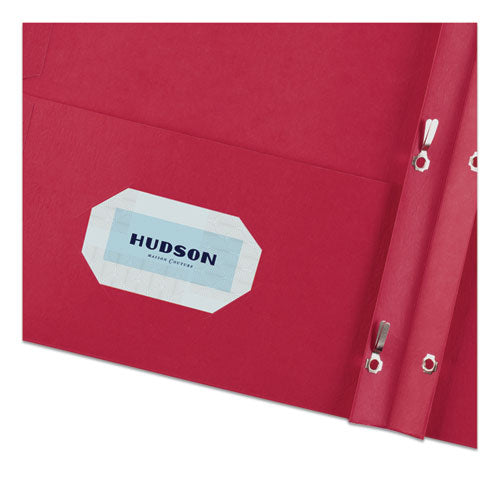 Avery® wholesale. AVERY Two-pocket Folder, Prong Fastener, Letter, 1-2" Capacity, Red, 25-box. HSD Wholesale: Janitorial Supplies, Breakroom Supplies, Office Supplies.