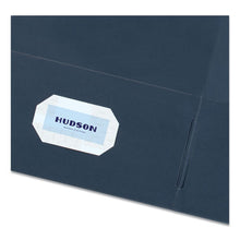 Load image into Gallery viewer, Avery® wholesale. Two-pocket Folder, 40-sheet Capacity, Dark Blue, 25-box. HSD Wholesale: Janitorial Supplies, Breakroom Supplies, Office Supplies.