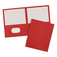 Load image into Gallery viewer, Avery® wholesale. AVERY Two-pocket Folder, 40-sheet Capacity, Red, 25-box. HSD Wholesale: Janitorial Supplies, Breakroom Supplies, Office Supplies.
