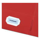 Avery® wholesale. AVERY Two-pocket Folder, 40-sheet Capacity, Red, 25-box. HSD Wholesale: Janitorial Supplies, Breakroom Supplies, Office Supplies.