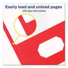 Load image into Gallery viewer, Avery® wholesale. AVERY Two-pocket Folder, 40-sheet Capacity, Red, 25-box. HSD Wholesale: Janitorial Supplies, Breakroom Supplies, Office Supplies.