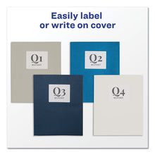 Load image into Gallery viewer, Avery® wholesale. Two-pocket Folder, 40-sheet Capacity, Gray, 25-box. HSD Wholesale: Janitorial Supplies, Breakroom Supplies, Office Supplies.