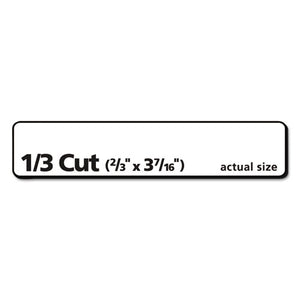 Avery® wholesale. AVERY Ecofriendly Permanent File Folder Labels, 0.66 X 3.44, White, 30-sheet, 25 Sheets-pack. HSD Wholesale: Janitorial Supplies, Breakroom Supplies, Office Supplies.