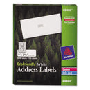 Avery® wholesale. AVERY Ecofriendly Mailing Labels, Inkjet-laser Printers, 1 X 2.63, White, 30-sheet, 100 Sheets-pack. HSD Wholesale: Janitorial Supplies, Breakroom Supplies, Office Supplies.