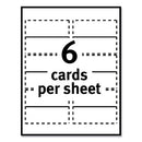 Avery® wholesale. AVERY Small Textured Tent Cards, White, 1 7-16 X 3 3-4, 6 Cards-sheet, 150-box. HSD Wholesale: Janitorial Supplies, Breakroom Supplies, Office Supplies.