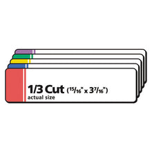 Load image into Gallery viewer, Avery® wholesale. AVERY Extra-large Trueblock File Folder Labels With Sure Feed Technology, 0.94 X 3.44, White, 18-sheet, 25 Sheets-pack. HSD Wholesale: Janitorial Supplies, Breakroom Supplies, Office Supplies.