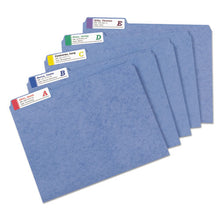 Load image into Gallery viewer, Avery® wholesale. AVERY Extra-large Trueblock File Folder Labels With Sure Feed Technology, 0.94 X 3.44, White, 18-sheet, 25 Sheets-pack. HSD Wholesale: Janitorial Supplies, Breakroom Supplies, Office Supplies.