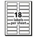 Avery® wholesale. AVERY Extra-large Trueblock File Folder Labels With Sure Feed Technology, 0.94 X 3.44, White, 18-sheet, 25 Sheets-pack. HSD Wholesale: Janitorial Supplies, Breakroom Supplies, Office Supplies.