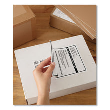 Load image into Gallery viewer, Avery® wholesale. AVERY Shipping Labels W- Trueblock Technology, Laser Printers, 5.5 X 8.5, White, 2-sheet, 100 Sheets-box. HSD Wholesale: Janitorial Supplies, Breakroom Supplies, Office Supplies.