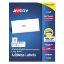 Avery® wholesale. AVERY Easy Peel White Address Labels W- Sure Feed Technology, Laser Printers, 1 X 2.63, White, 30-sheet, 100 Sheets-box. HSD Wholesale: Janitorial Supplies, Breakroom Supplies, Office Supplies.