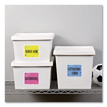 Load image into Gallery viewer, Avery® wholesale. AVERY Shipping Labels W- Trueblock Technology, Laser Printers, 3.33 X 4, White, 6-sheet, 100 Sheets-box. HSD Wholesale: Janitorial Supplies, Breakroom Supplies, Office Supplies.