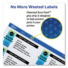 Load image into Gallery viewer, Avery® wholesale. AVERY Shipping Labels W- Trueblock Technology, Laser Printers, 3.33 X 4, White, 6-sheet, 100 Sheets-box. HSD Wholesale: Janitorial Supplies, Breakroom Supplies, Office Supplies.