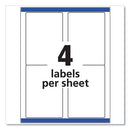 Avery® wholesale. AVERY Shipping Labels W- Trueblock Technology, Laser Printers, 3.5 X 5, White, 4-sheet, 100 Sheets-box. HSD Wholesale: Janitorial Supplies, Breakroom Supplies, Office Supplies.