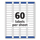 Avery® wholesale. AVERY Easy Peel White Address Labels W- Sure Feed Technology, Laser Printers, 0.66 X 1.75, White, 60-sheet, 25 Sheets-pack. HSD Wholesale: Janitorial Supplies, Breakroom Supplies, Office Supplies.
