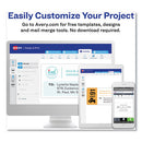 Avery® wholesale. AVERY Easy Peel White Address Labels W- Sure Feed Technology, Laser Printers, 1 X 2.63, White, 30-sheet, 25 Sheets-pack. HSD Wholesale: Janitorial Supplies, Breakroom Supplies, Office Supplies.