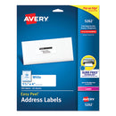 Avery® wholesale. AVERY Easy Peel White Address Labels W- Sure Feed Technology, Laser Printers, 1.33 X 4, White, 14-sheet, 25 Sheets-pack. HSD Wholesale: Janitorial Supplies, Breakroom Supplies, Office Supplies.