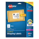 Avery® wholesale. AVERY Shipping Labels W- Trueblock Technology, Laser Printers, 3.33 X 4, White, 6-sheet, 25 Sheets-pack. HSD Wholesale: Janitorial Supplies, Breakroom Supplies, Office Supplies.