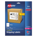 Avery® wholesale. AVERY Shipping Labels With Trueblock Technology, Laser Printers, 8.5 X 11, White, 25-pack. HSD Wholesale: Janitorial Supplies, Breakroom Supplies, Office Supplies.