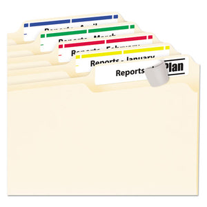 Avery® wholesale. AVERY Permanent Trueblock File Folder Labels With Sure Feed Technology, 0.66 X 3.44, White, 30-sheet, 25 Sheets-pack. HSD Wholesale: Janitorial Supplies, Breakroom Supplies, Office Supplies.