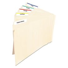 Load image into Gallery viewer, Avery® wholesale. AVERY Permanent Trueblock File Folder Labels With Sure Feed Technology, 0.66 X 3.44, White, 30-sheet, 25 Sheets-pack. HSD Wholesale: Janitorial Supplies, Breakroom Supplies, Office Supplies.