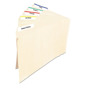 Avery® wholesale. AVERY Permanent Trueblock File Folder Labels With Sure Feed Technology, 0.66 X 3.44, White, 30-sheet, 25 Sheets-pack. HSD Wholesale: Janitorial Supplies, Breakroom Supplies, Office Supplies.