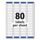 Avery® wholesale. AVERY Easy Peel White Address Labels W- Sure Feed Technology, Laser Printers, 0.5 X 1.75, White, 80-sheet, 25 Sheets-pack. HSD Wholesale: Janitorial Supplies, Breakroom Supplies, Office Supplies.