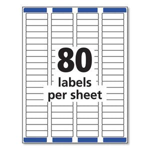 Avery® wholesale. AVERY Easy Peel White Address Labels W- Sure Feed Technology, Laser Printers, 0.5 X 1.75, White, 80-sheet, 25 Sheets-pack. HSD Wholesale: Janitorial Supplies, Breakroom Supplies, Office Supplies.