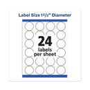 Avery® wholesale. AVERY Permanent Laser Print-to-the-edge Id Labels W-surefeed, 1 2-3"dia, White, 600-pk. HSD Wholesale: Janitorial Supplies, Breakroom Supplies, Office Supplies.