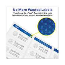 Load image into Gallery viewer, Avery® wholesale. AVERY Permanent Laser Print-to-the-edge Id Labels W-surefeed, 1 2-3&quot;dia, White, 600-pk. HSD Wholesale: Janitorial Supplies, Breakroom Supplies, Office Supplies.