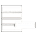 Avery® wholesale. AVERY Medium Embossed Tent Cards, White, 2 1-2 X 8.5, 2 Cards-sheet, 100-box. HSD Wholesale: Janitorial Supplies, Breakroom Supplies, Office Supplies.