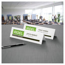 Avery® wholesale. AVERY Medium Embossed Tent Cards, White, 2 1-2 X 8.5, 2 Cards-sheet, 100-box. HSD Wholesale: Janitorial Supplies, Breakroom Supplies, Office Supplies.