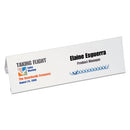 Avery® wholesale. AVERY Large Embossed Tent Card, White, 3 1-2 X 11, 1 Card-sheet, 50-box. HSD Wholesale: Janitorial Supplies, Breakroom Supplies, Office Supplies.