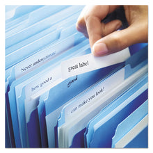 Load image into Gallery viewer, Avery® wholesale. AVERY Permanent Trueblock File Folder Labels With Sure Feed Technology, 0.66 X 3.44, White, 30-sheet, 50 Sheets-box. HSD Wholesale: Janitorial Supplies, Breakroom Supplies, Office Supplies.