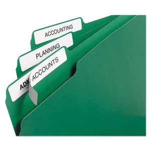 Avery® wholesale. AVERY Permanent Trueblock File Folder Labels With Sure Feed Technology, 0.66 X 3.44, White, 30-sheet, 50 Sheets-box. HSD Wholesale: Janitorial Supplies, Breakroom Supplies, Office Supplies.