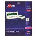 Avery® wholesale. AVERY Printable Microperforated Business Cards With Sure Feed Technology, Laser, 2 X 3.5, Ivory, Uncoated, 250-pack. HSD Wholesale: Janitorial Supplies, Breakroom Supplies, Office Supplies.