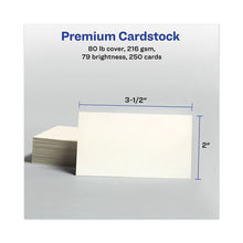 Load image into Gallery viewer, Avery® wholesale. AVERY Printable Microperforated Business Cards With Sure Feed Technology, Laser, 2 X 3.5, Ivory, Uncoated, 250-pack. HSD Wholesale: Janitorial Supplies, Breakroom Supplies, Office Supplies.