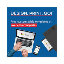 Load image into Gallery viewer, Avery® wholesale. AVERY Printable Microperforated Business Cards With Sure Feed Technology, Laser, 2 X 3.5, Ivory, Uncoated, 250-pack. HSD Wholesale: Janitorial Supplies, Breakroom Supplies, Office Supplies.