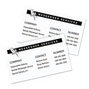 Avery® wholesale. AVERY Printable Index Cards With Sure Feed For Laser And Inkjet Printers, 3 X 5, White, 150-box. HSD Wholesale: Janitorial Supplies, Breakroom Supplies, Office Supplies.