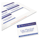 Avery® wholesale. AVERY Name Badge Insert Refills, Horizontal-vertical, 2 1-4 X 3 1-2, White, 400-box. HSD Wholesale: Janitorial Supplies, Breakroom Supplies, Office Supplies.